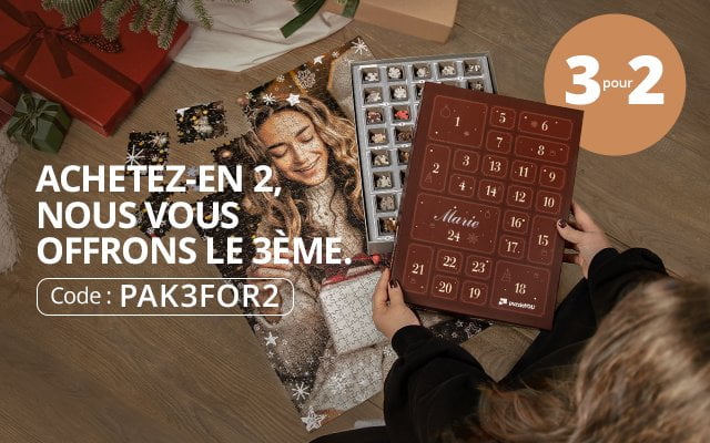 3 calendriers de l’Avent au prix de 2
